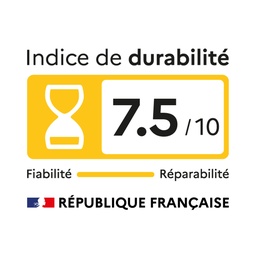 Indice de durabilité 7,5/10