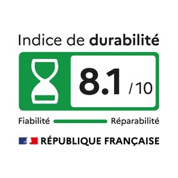 Indice de durabilité 8,1/10