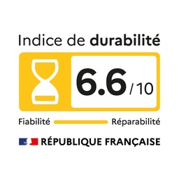Indice de durabilité 6,6/10