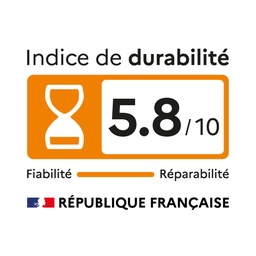 Indice de durabilité 5,8/10