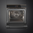 Four Pyro Vapeur Noir/Cuivre SMEG