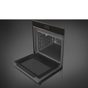 Four Pyro Vapeur Noir/Cuivre SMEG