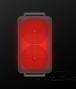 Induction FRECAN H-Connect 604 Slider 4 zones Noir - vue 2