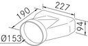 Accessoire FRECAN Adaptateur Rond Plat - vue 1