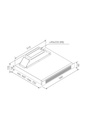 Accessoire FRECAN Caisson-R Socle Textil (TC4) - 60 mm - vue 2