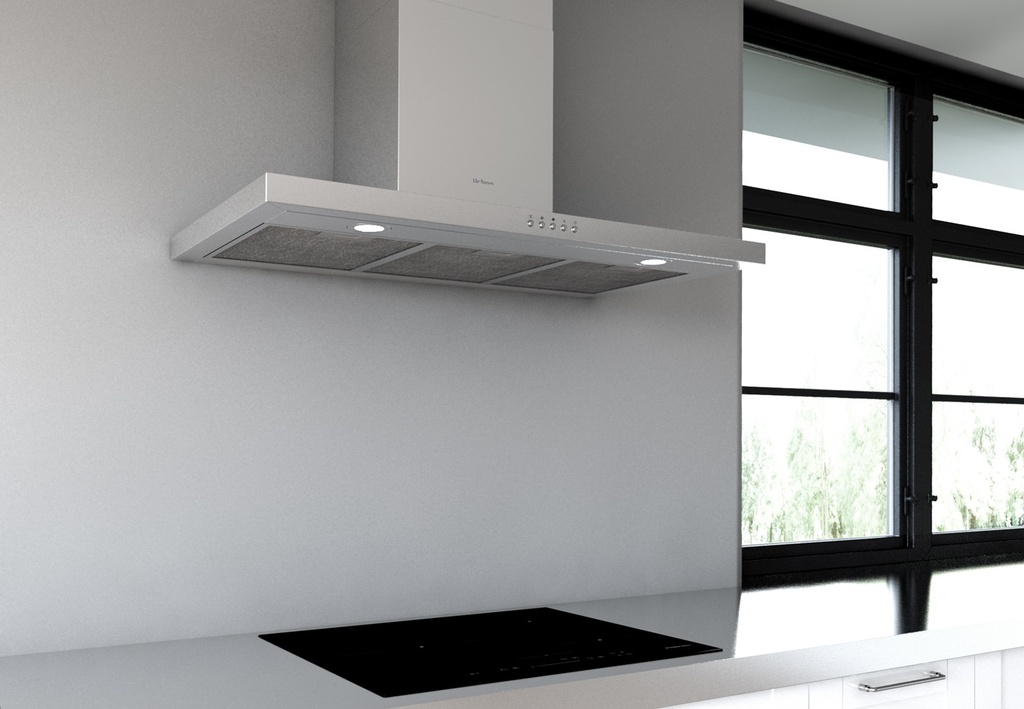 Hotte Murale FRECAN M901 - 700 - V630 - A.Inox - vue 3