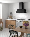 Hotte Murale FRECAN Classic-Pro - 1200 - 1100GP - Noir - vue 4