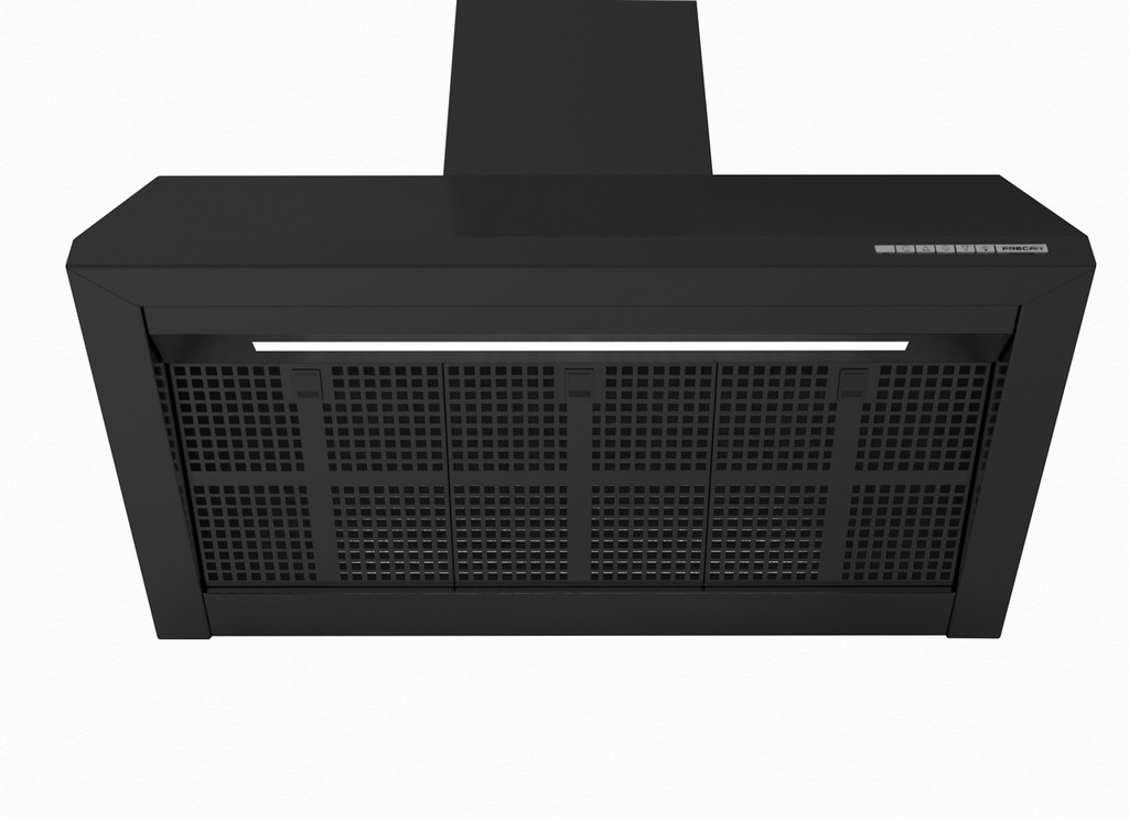 Hotte Murale FRECAN Keops - 900 - 1100GP - Noir - vue 2