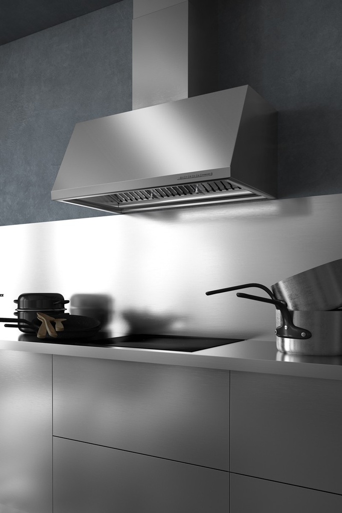 Hotte Murale FRECAN Keops Prof - 900 - Sans Moteur - A.Inox - vue 3