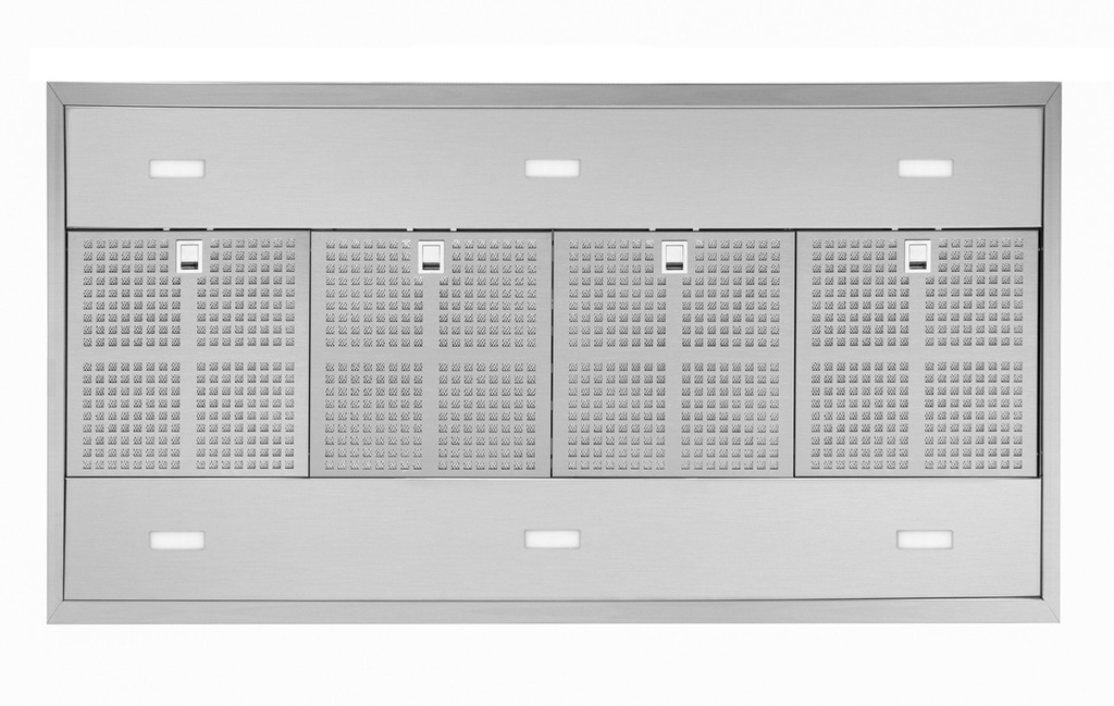 Hotte îlot FRECAN Fine îlot - 1200 - Sans Moteur - A.Inox - vue 2
