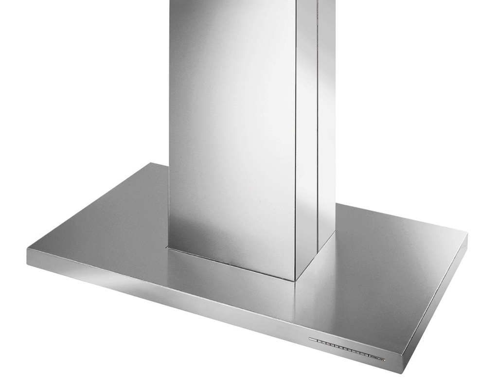 Hotte îlot FRECAN Fine îlot - 1200 - 1100GP - A.Inox - vue 1