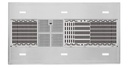 Hotte îlot FRECAN Fine îlot - 1200 - 1100GP - A.Inox - vue 4