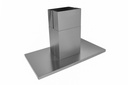Hotte îlot FRECAN Mercury îlot - 1200 - 1100GP - A.Inox - vue 1
