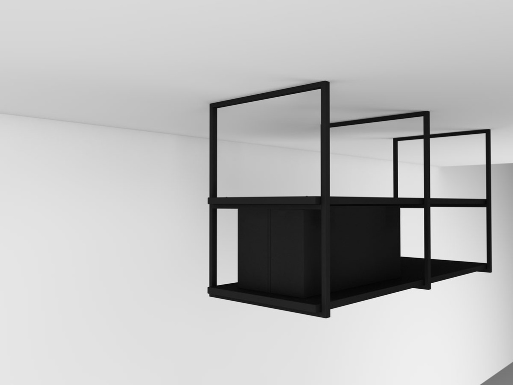 Hotte îlot FRECAN iCustom R - 2100 - 1100 - Noir - vue 4
