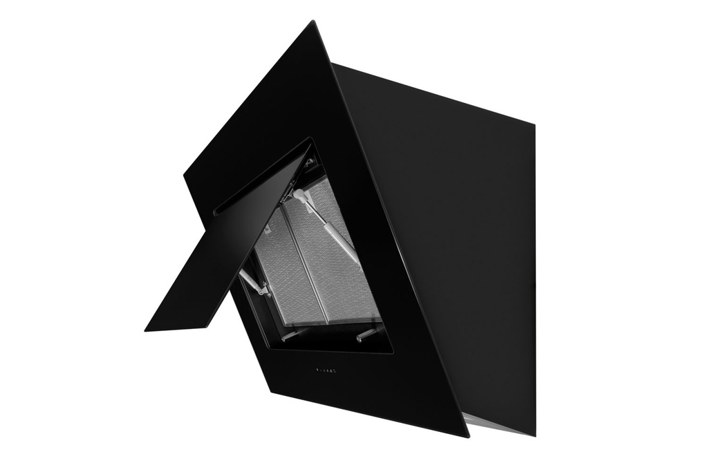 Hotte Murale inclinée FRECAN Quasar R - 900 - VF700 - Noir - vue 4
