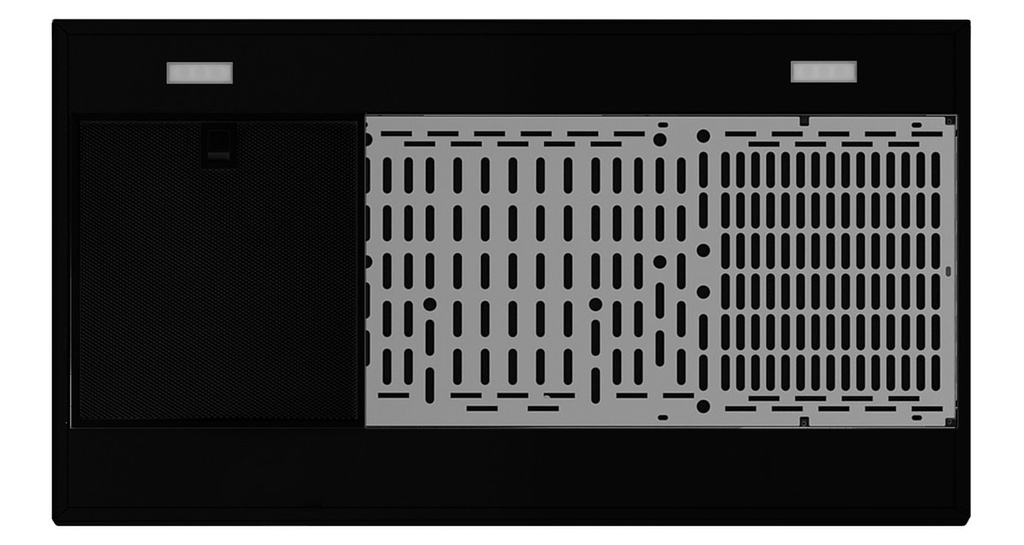Hotte Murale FRECAN Black Mural - 1200 - 1100GP - Noir - vue 3