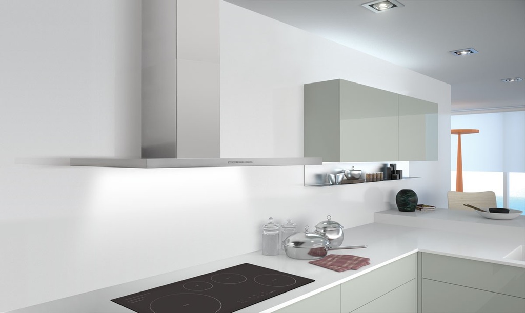 Hotte Murale FRECAN Mercury Mural - 1200 - Sans Moteur - A.Inox - vue 5