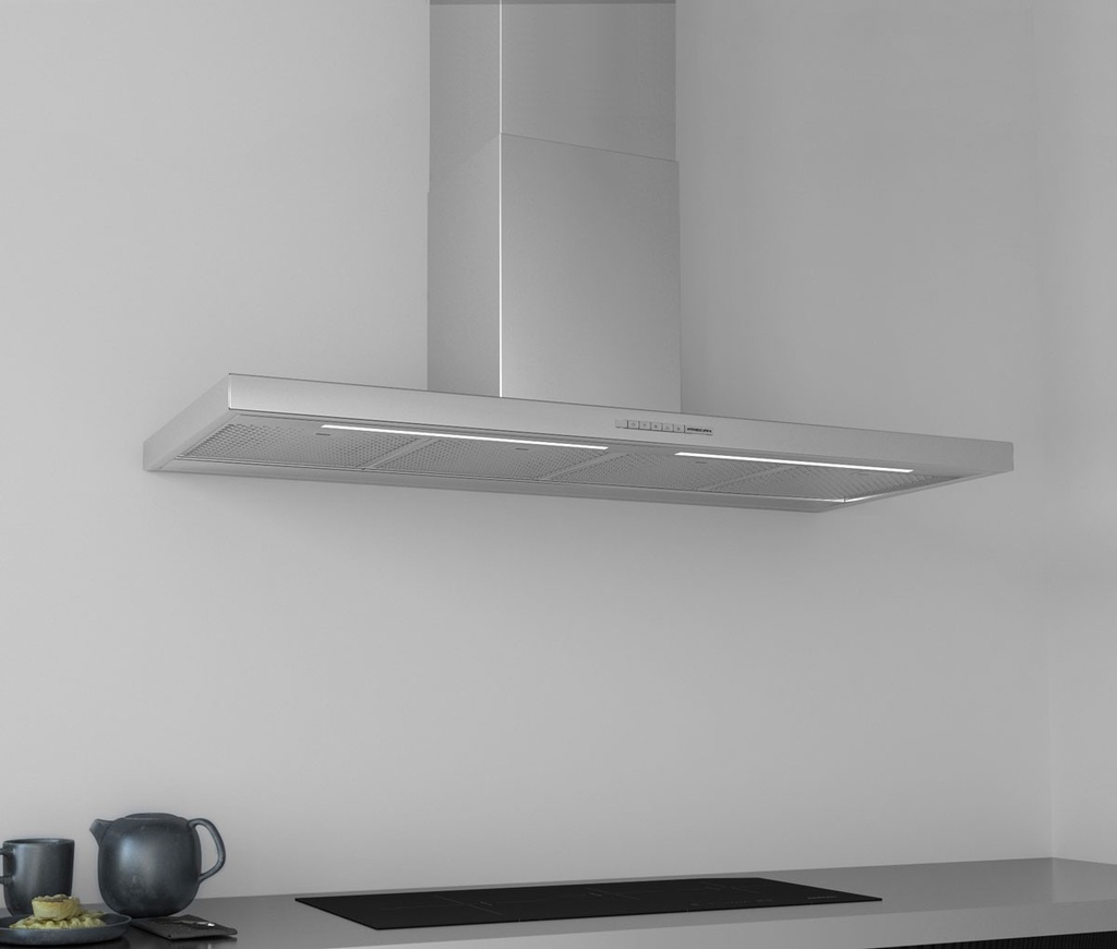 Hotte Murale FRECAN Mercury Mural - 900 - 1100GP - A.Inox - vue 4