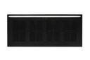 Hotte Murale FRECAN Balda R - 1200 - R800GP - Noir - vue 2
