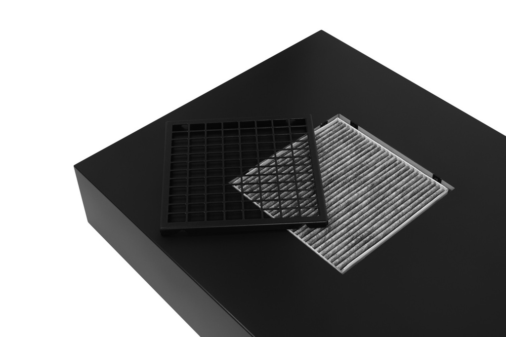 Hotte Murale FRECAN Balda R - 1200 - R800GP - Noir - vue 4