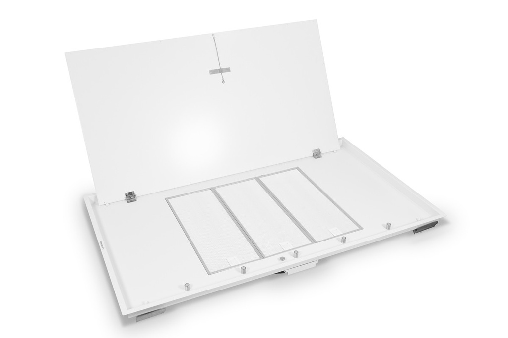 Hotte Plafonnière FRECAN TR10 Slim - 1200 - B1000 - Blanc - vue 2