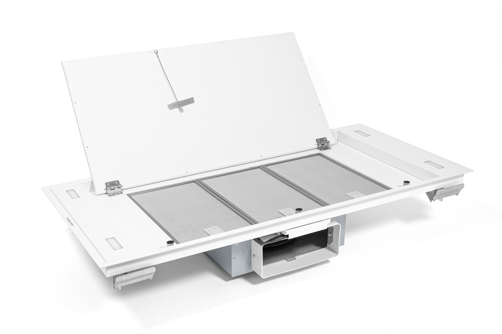 Hotte Plafonnière FRECAN TR9 Slim - 1000 - B1000 - Blanc - vue 2