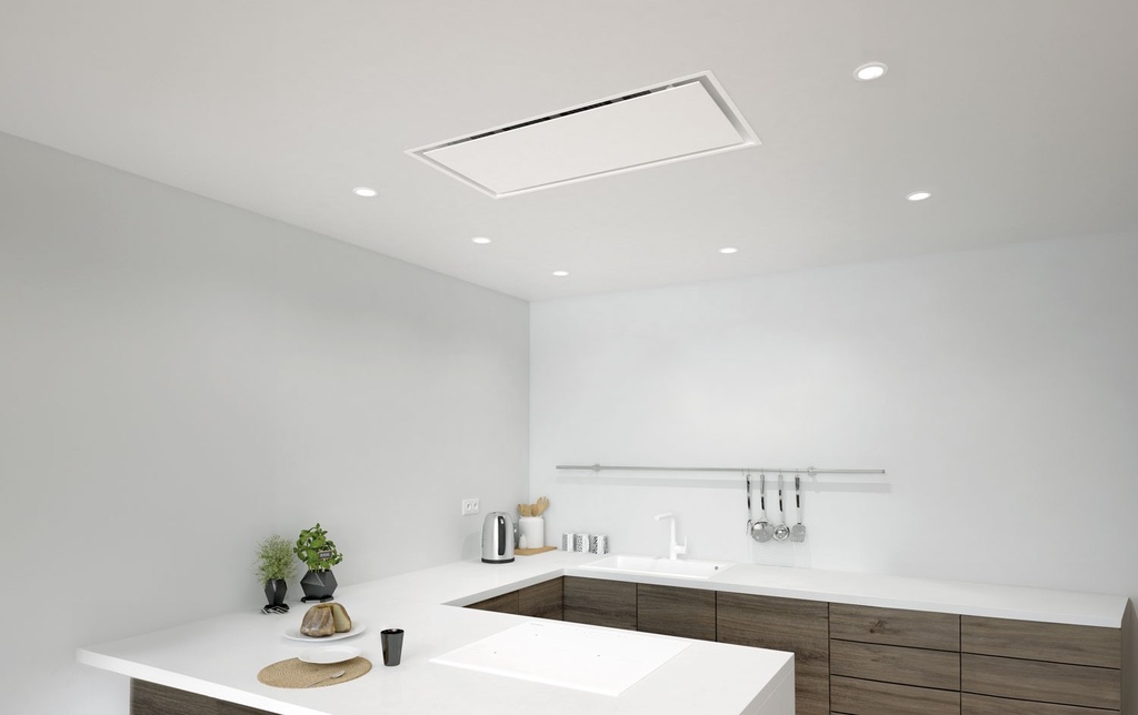 Hotte Plafonnière FRECAN SCL 360 - 1300 - Sin Motor - Blanc - vue 2