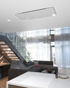Hotte Plafonnière FRECAN SCL Glass - 1000 - R1000GP - Blanc - vue 3