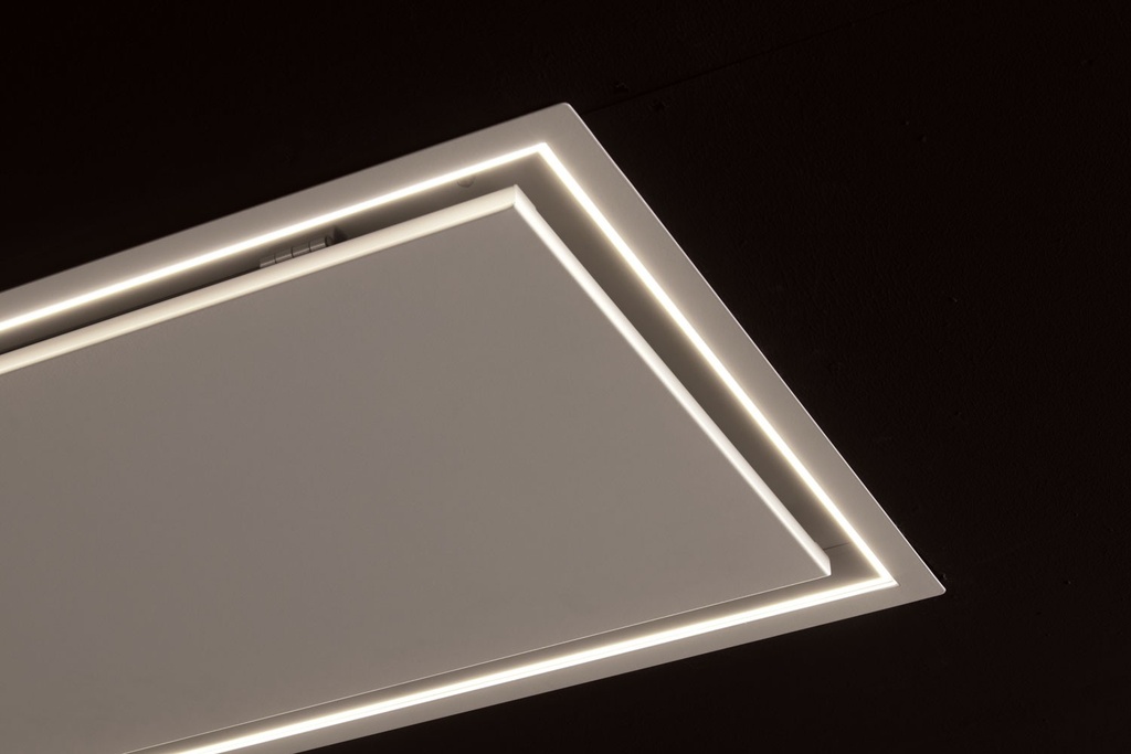 Hotte Plafonnière FRECAN Sense 360 - 1300 - R1000GP - Blanc - vue 2