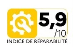 Indice de réparabilité 5,9/10