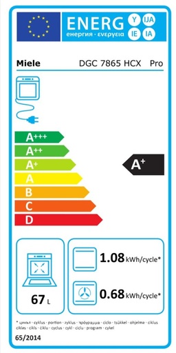 Étiquette énergie