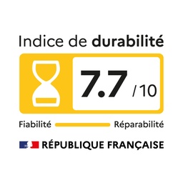 Indice de durabilité 8,5/10