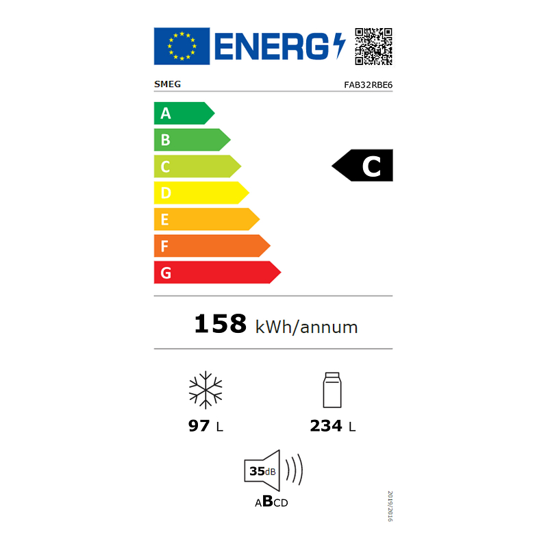 Étiquette énergie - classe C