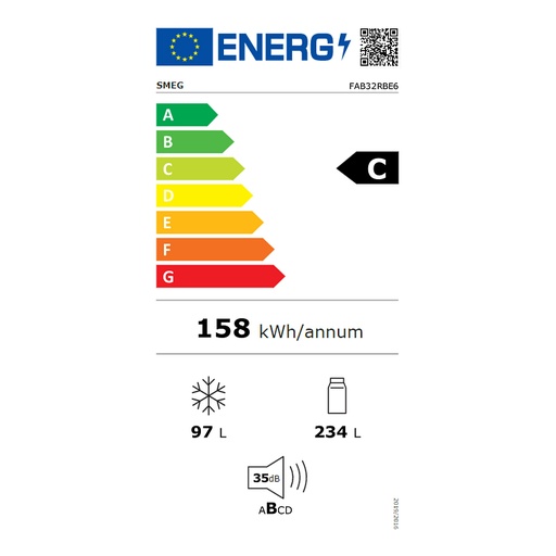 Étiquette énergie - classe C