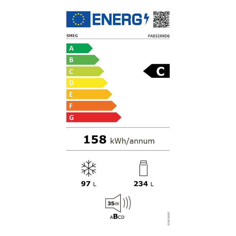 Étiquette énergie - classe C