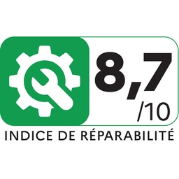 Indice de réparabilité 8,7/10