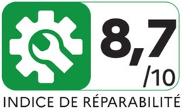 Indice de réparabilité 8,7/10
