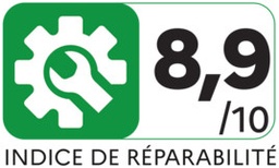 Indice de réparabilité 8,9/10