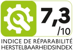Indice de réparabilité 7,3/10