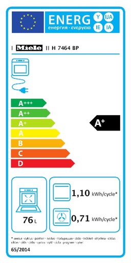 Étiquette énergie