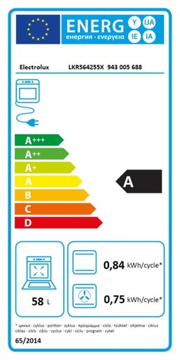 Étiquette énergie