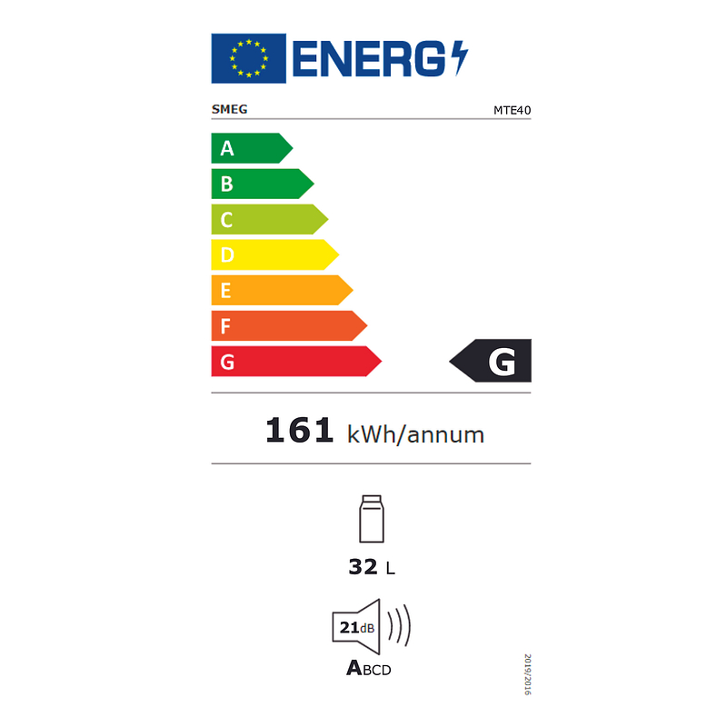 Étiquette énergie - classe G