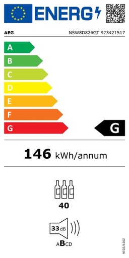 Étiquette énergie - classe G