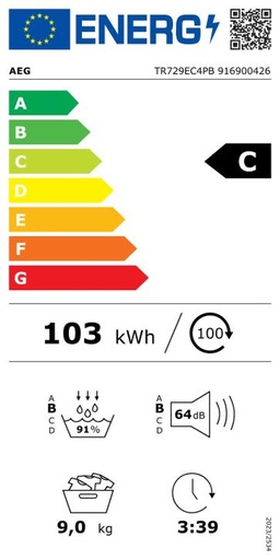 Étiquette énergie - classe C