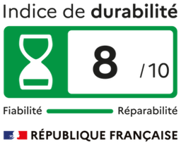 Indice de durabilité 8/10