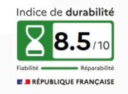 Indice de durabilité 8,5/10