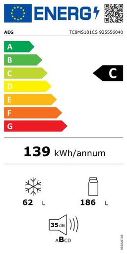 Étiquette énergie - classe C