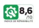 Indice de réparabilité 8,6/10