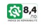 Indice de réparabilité 8,4/10