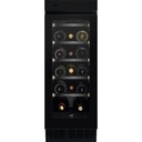 Cave à vin AEG NSW8S823GT, encastrable sous plan, 18 bouteilles, 1 zone de température, 5 clayettes en bois